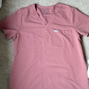 Figs Mauve Catarina Top